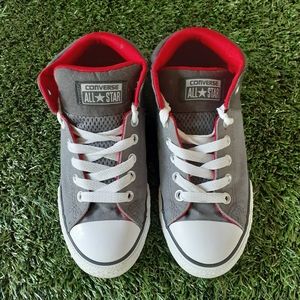 Gray converse size junior 4.5